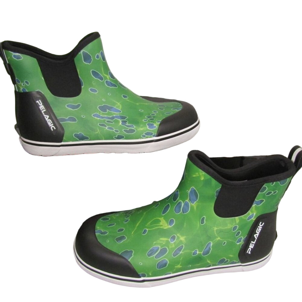 NEW PELAGIC Men’s Pursuit 6" Ankle Deck Boots – Size US 9